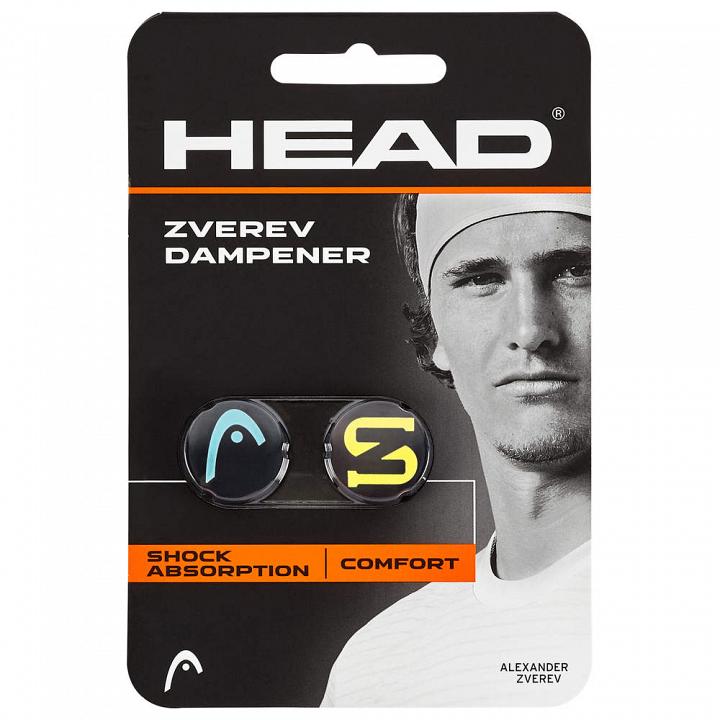 Head Zverev Dampener Black / Yellow 2 szt.